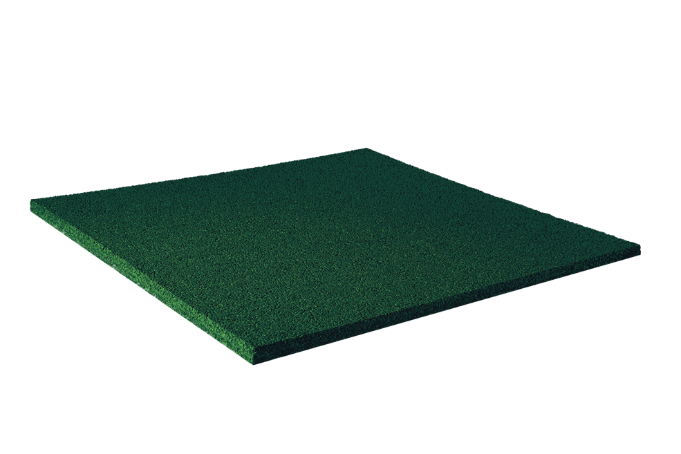 Резиновая плитка цветная 500х500х30 RAL 6004 PRR6004/10 сине-зеленый 6004 фото